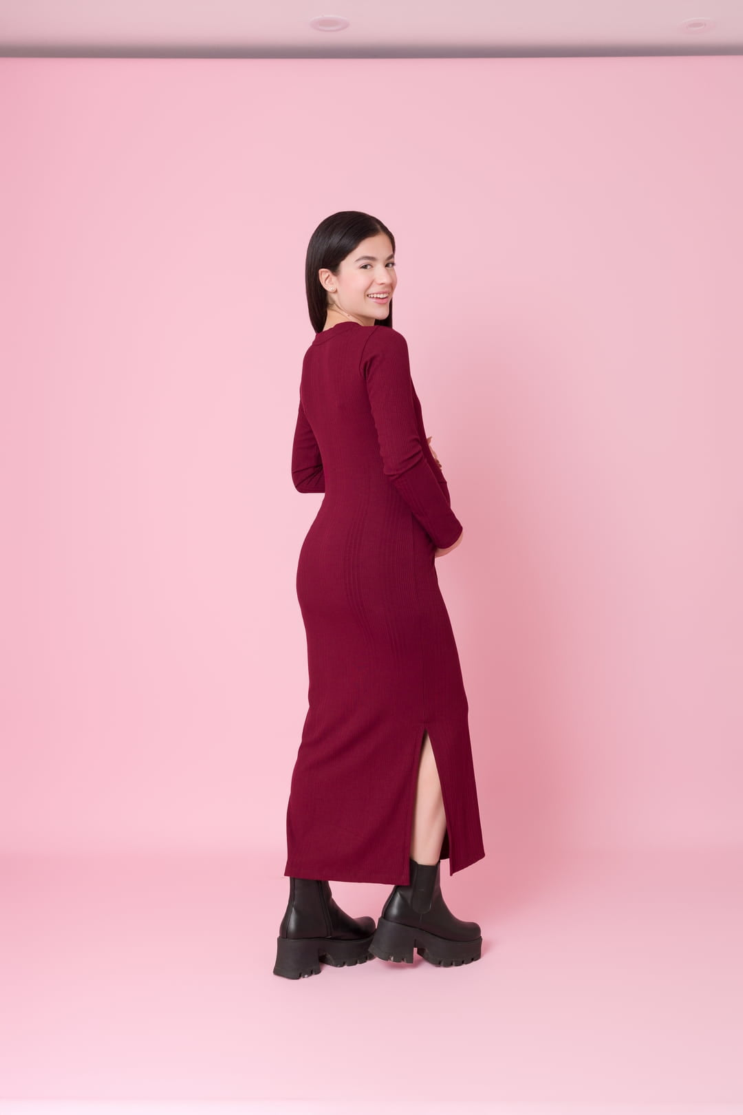 Vestido botones