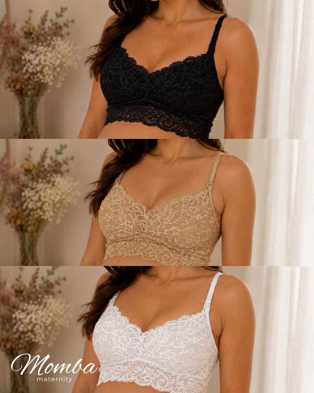 Top encaje lactancia