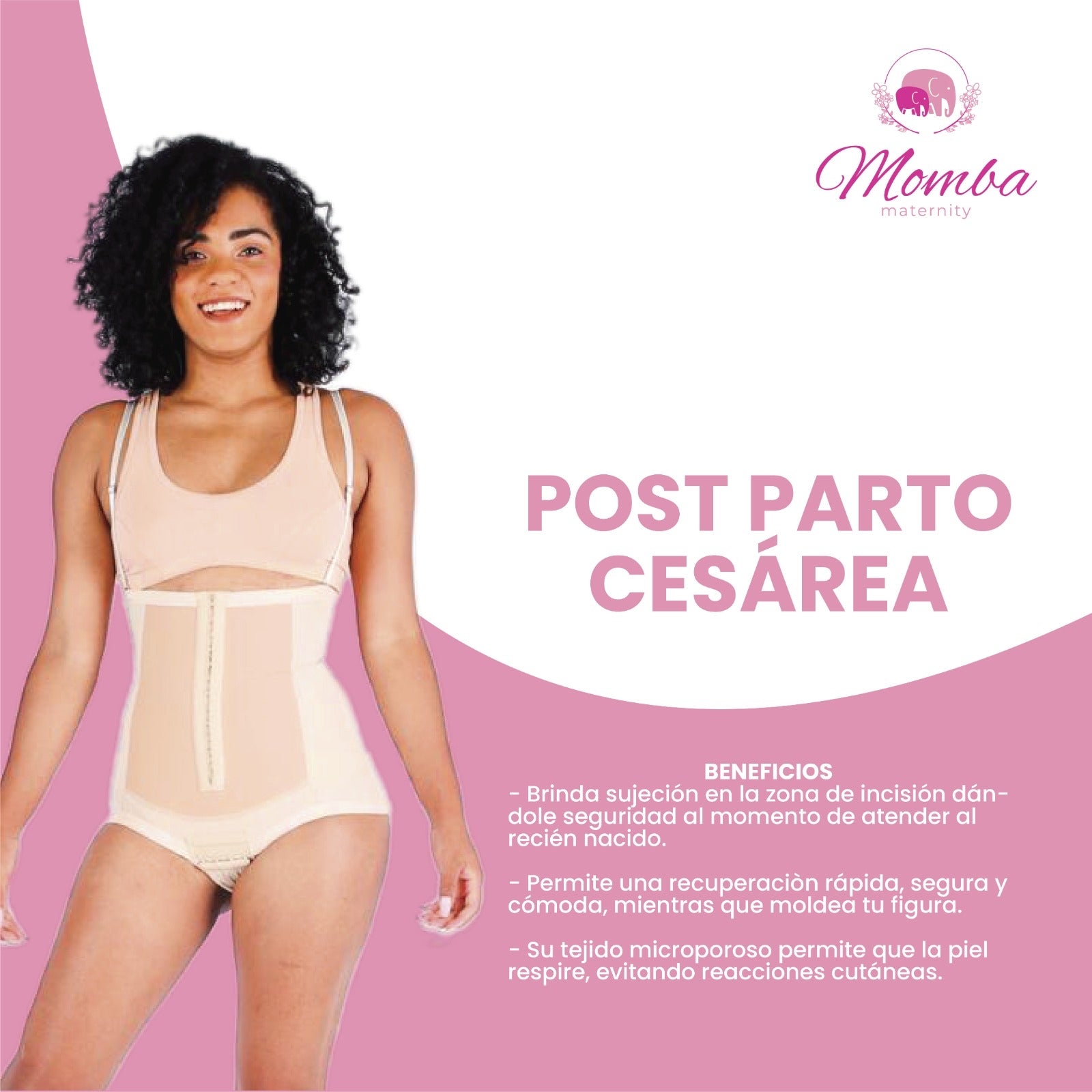 Faja post parto CESÁREA