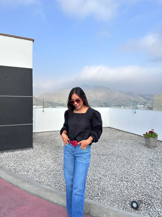 Blusa sofia manga larga