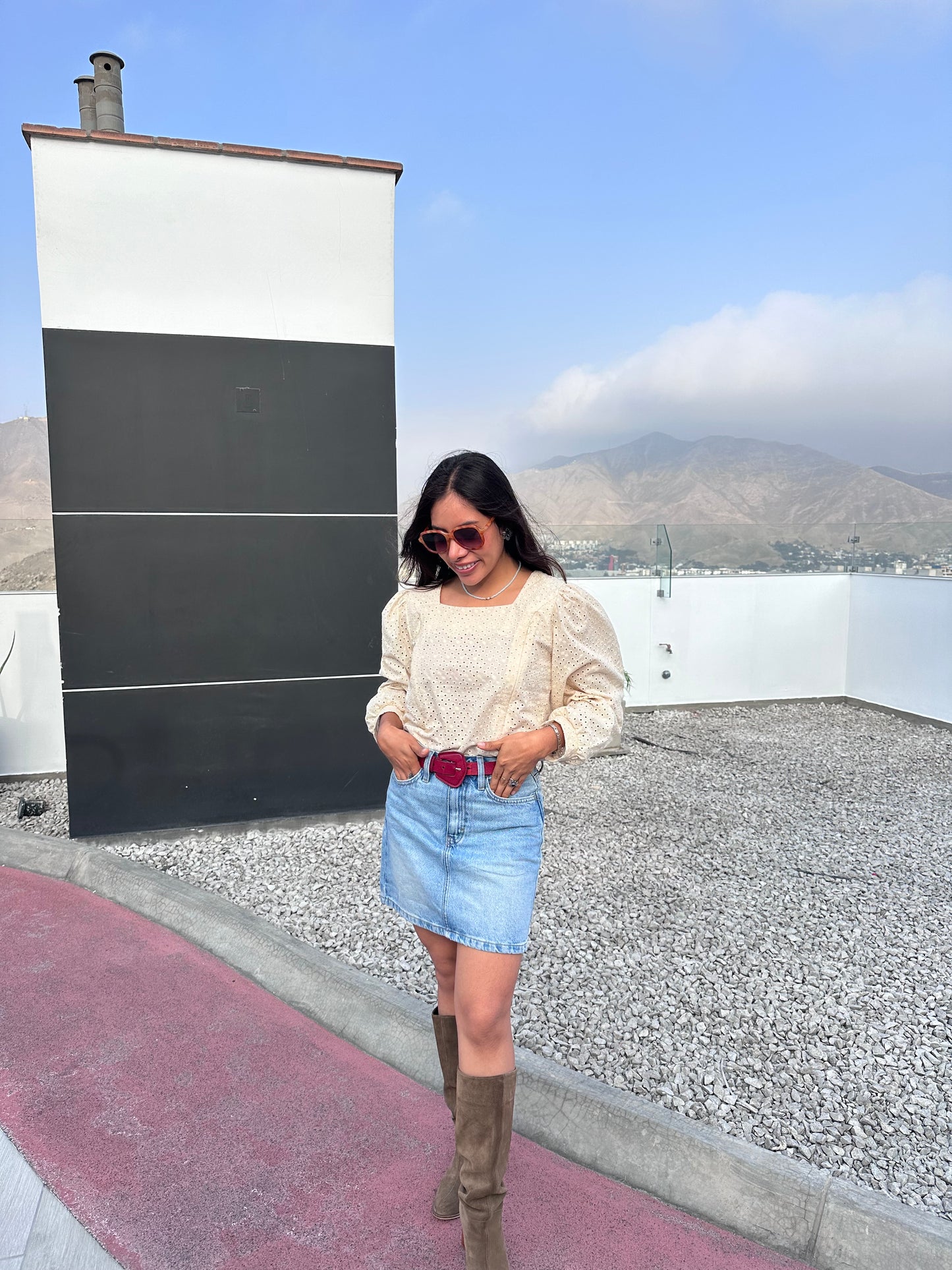 Blusa sofia manga larga
