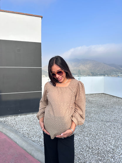 Blusa sofia manga larga