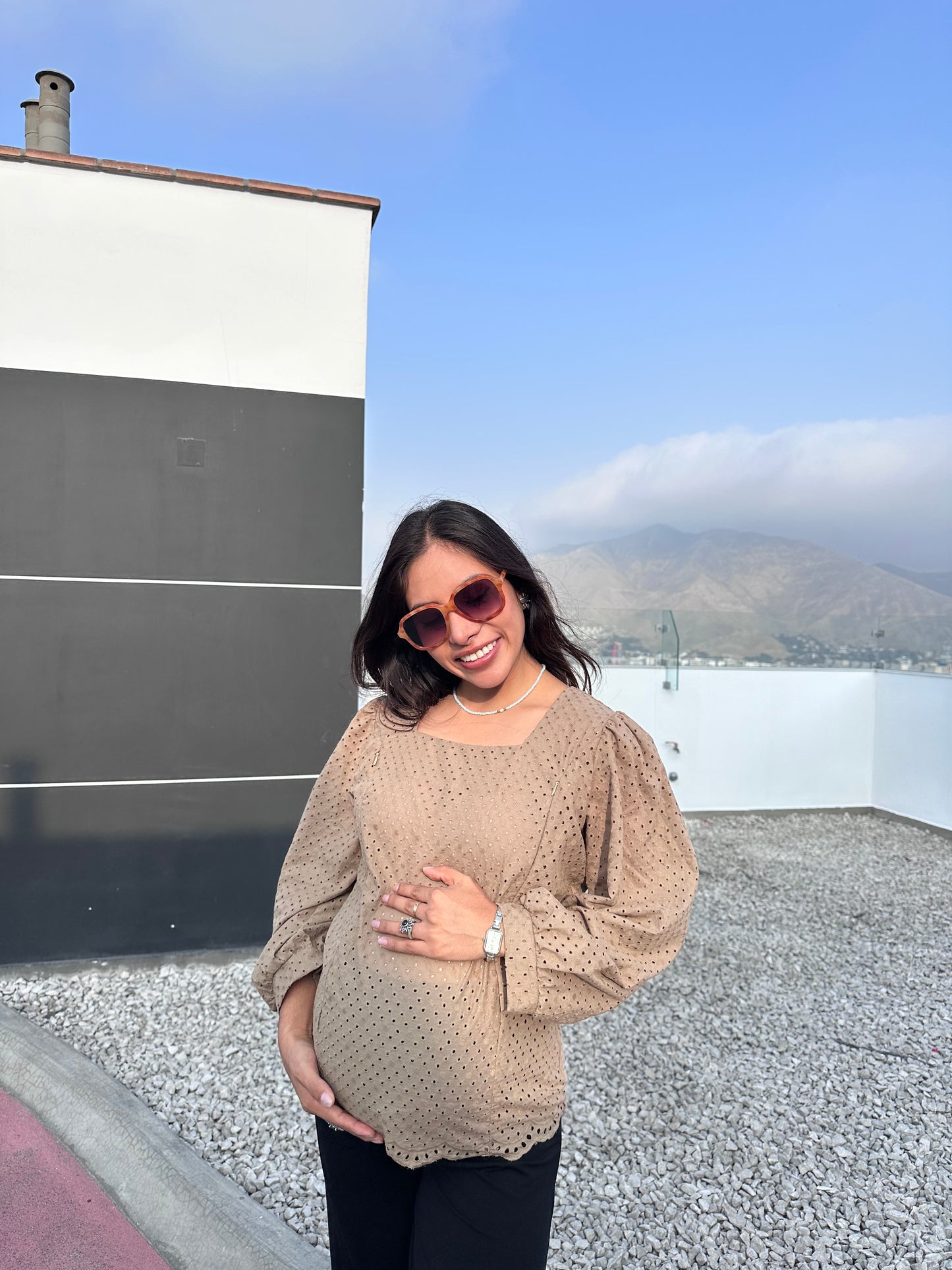Blusa sofia manga larga