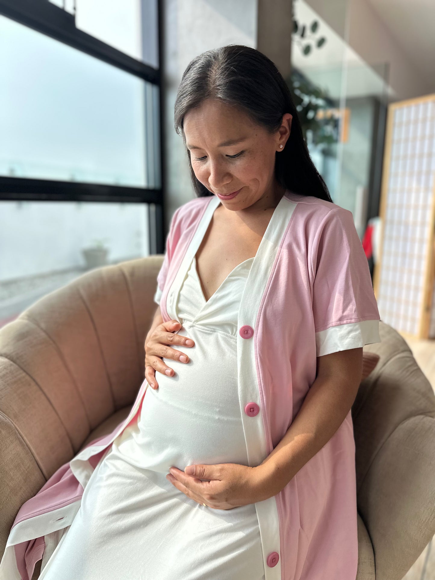 Bata clinica de 2 piezas