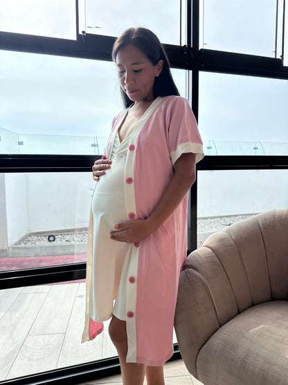 Bata clinica de 2 piezas