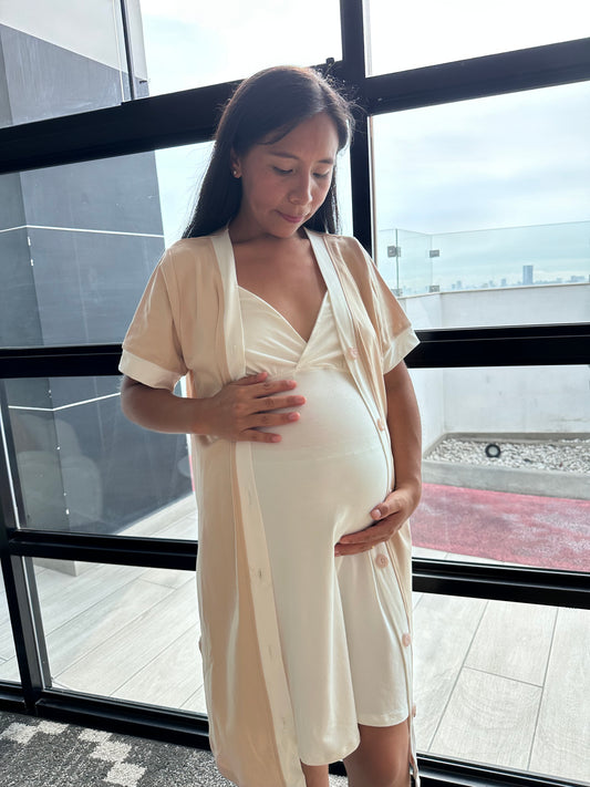 Bata clinica de 2 piezas