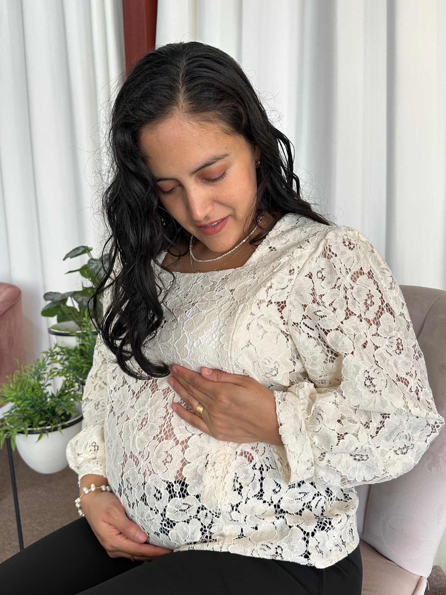 blusa broderie