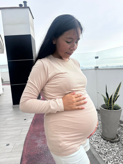 Polo basic abertura cruzada