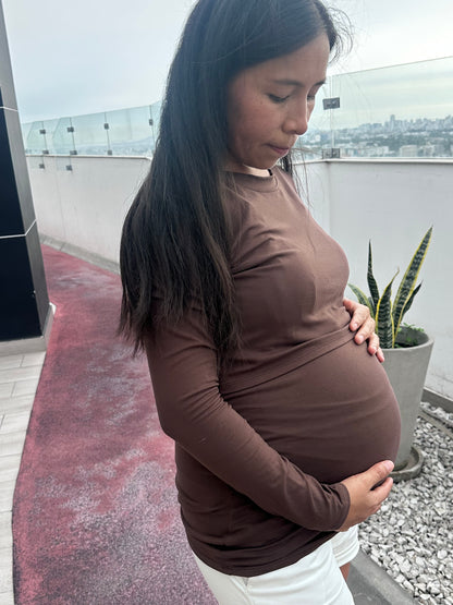 Polo basic abertura cruzada