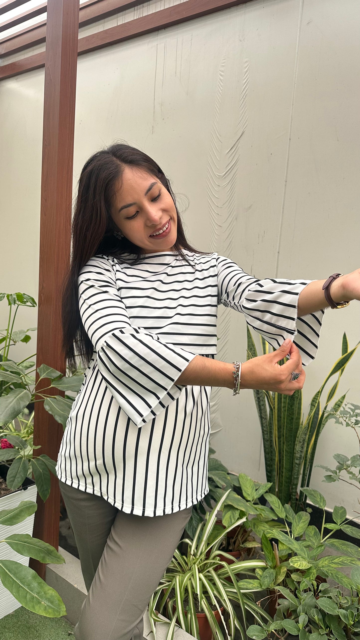 Blusa Rayas