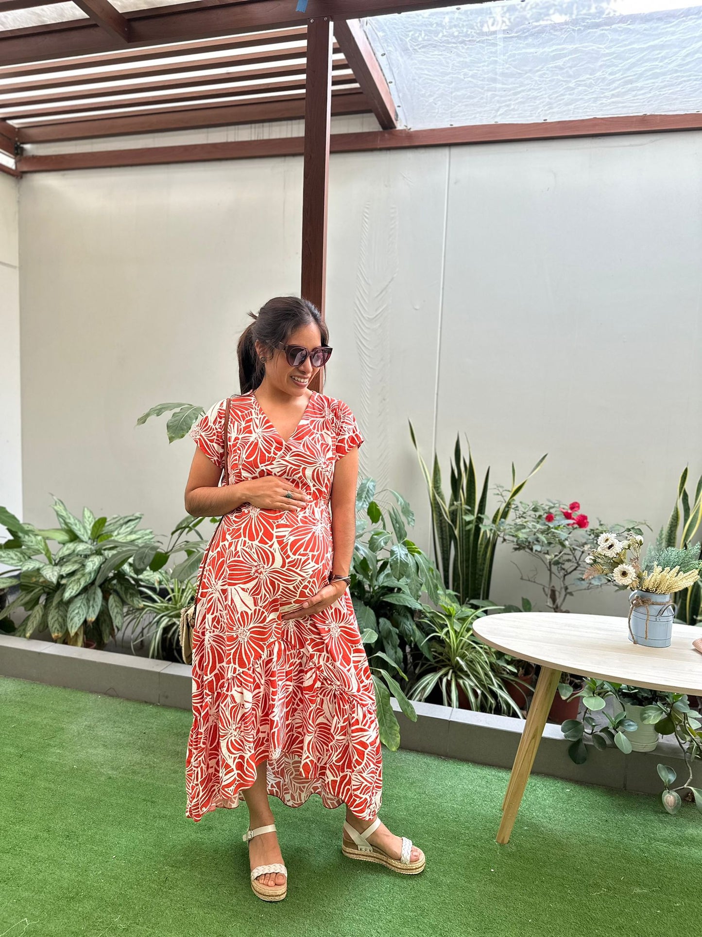 Vestido lactancia herbal