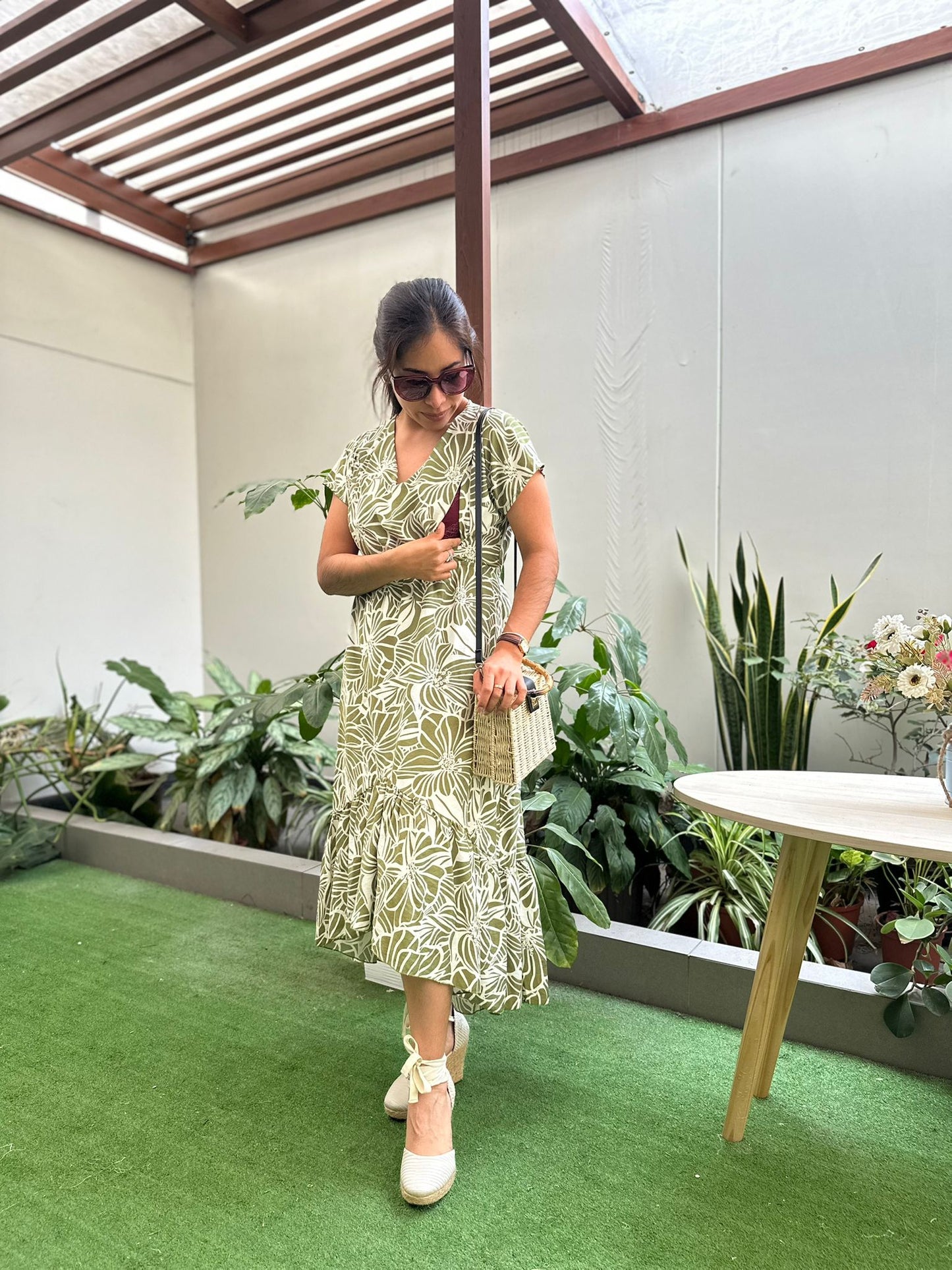 Vestido lactancia herbal