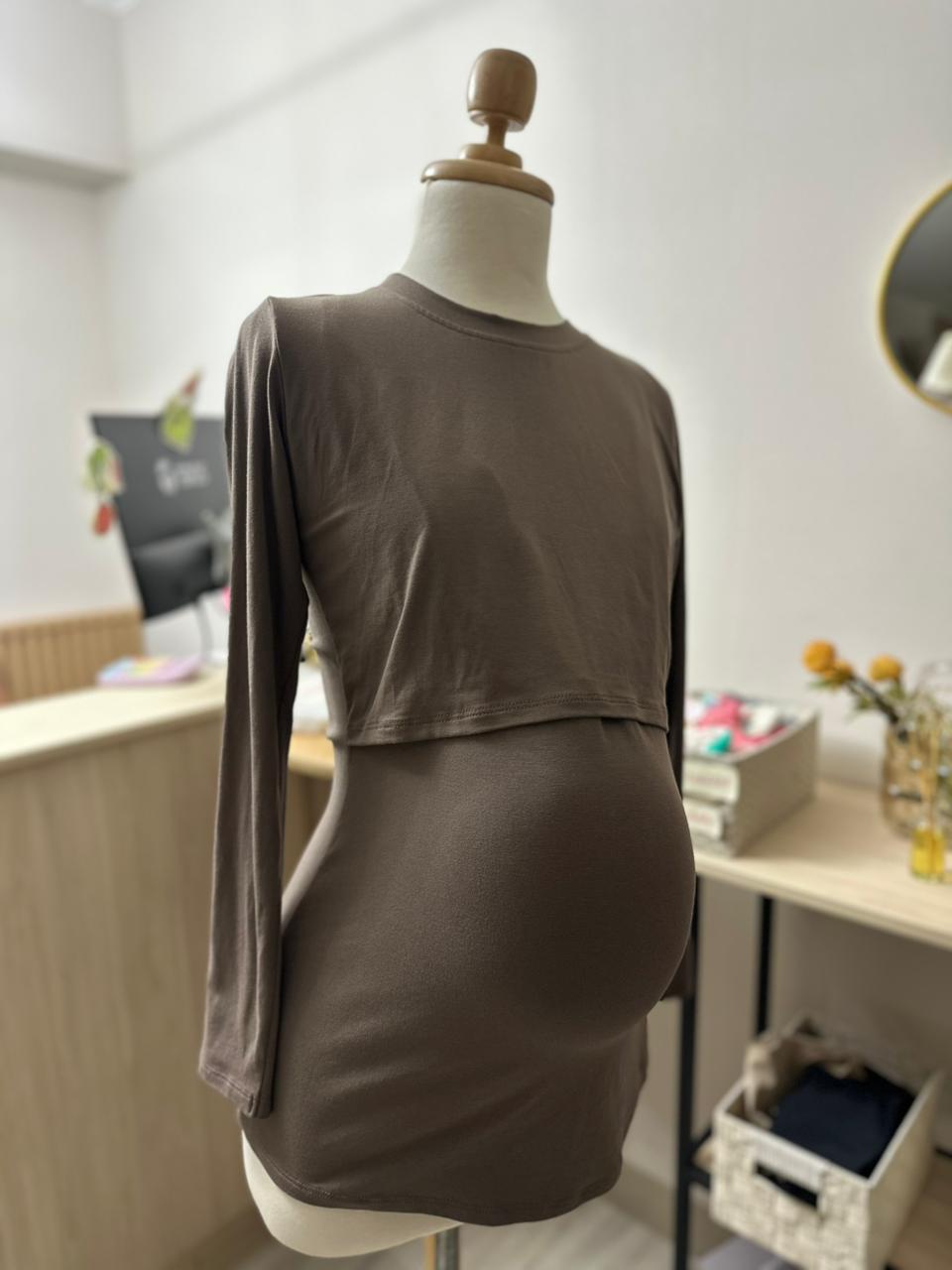 Polo basic abertura cruzada