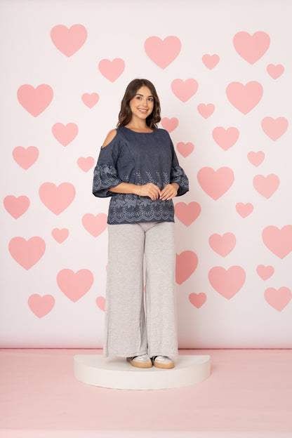 Blusa denim