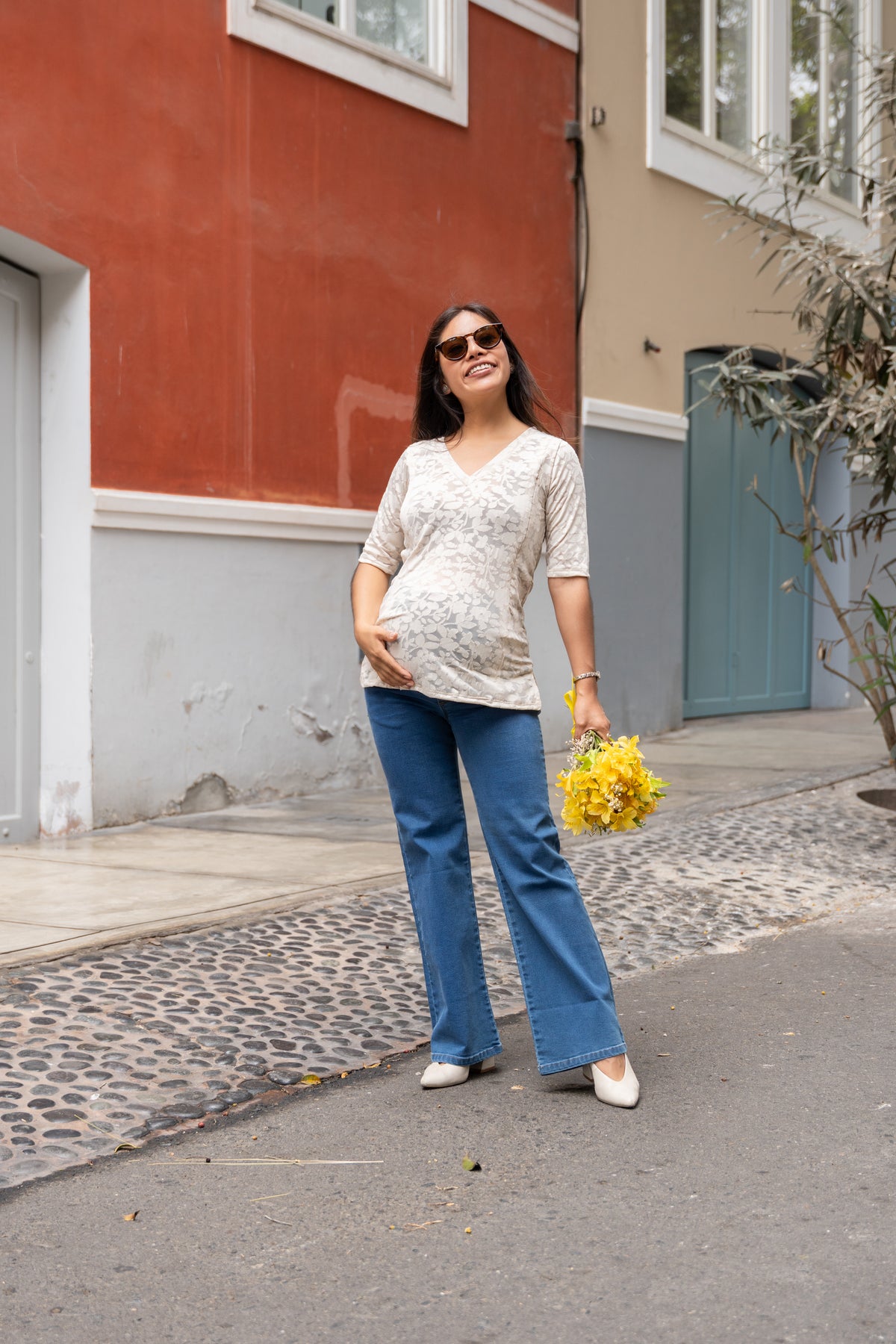 Jean denim Palazo
