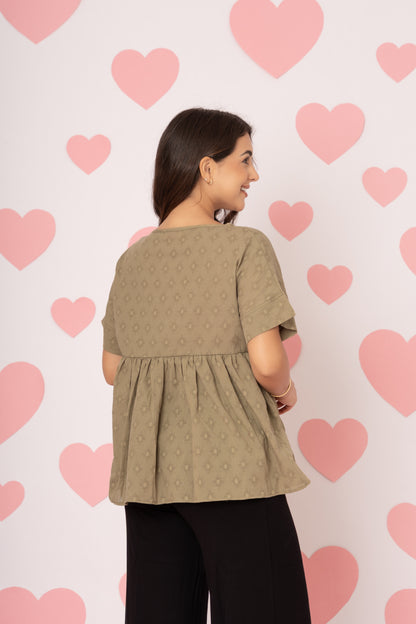 Blusa crepe