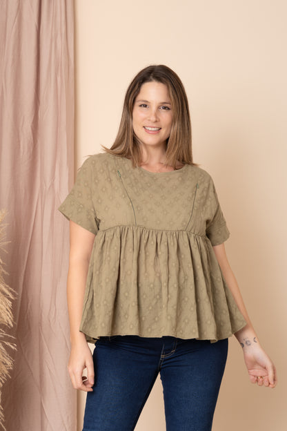 Blusa crepe