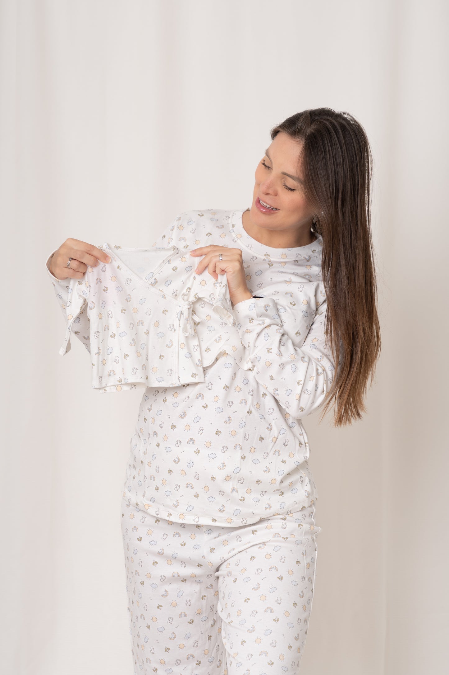 PIJAMA DE ALGODÓN + SET BB