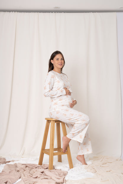 PIJAMA DE ALGODÓN + SET BB