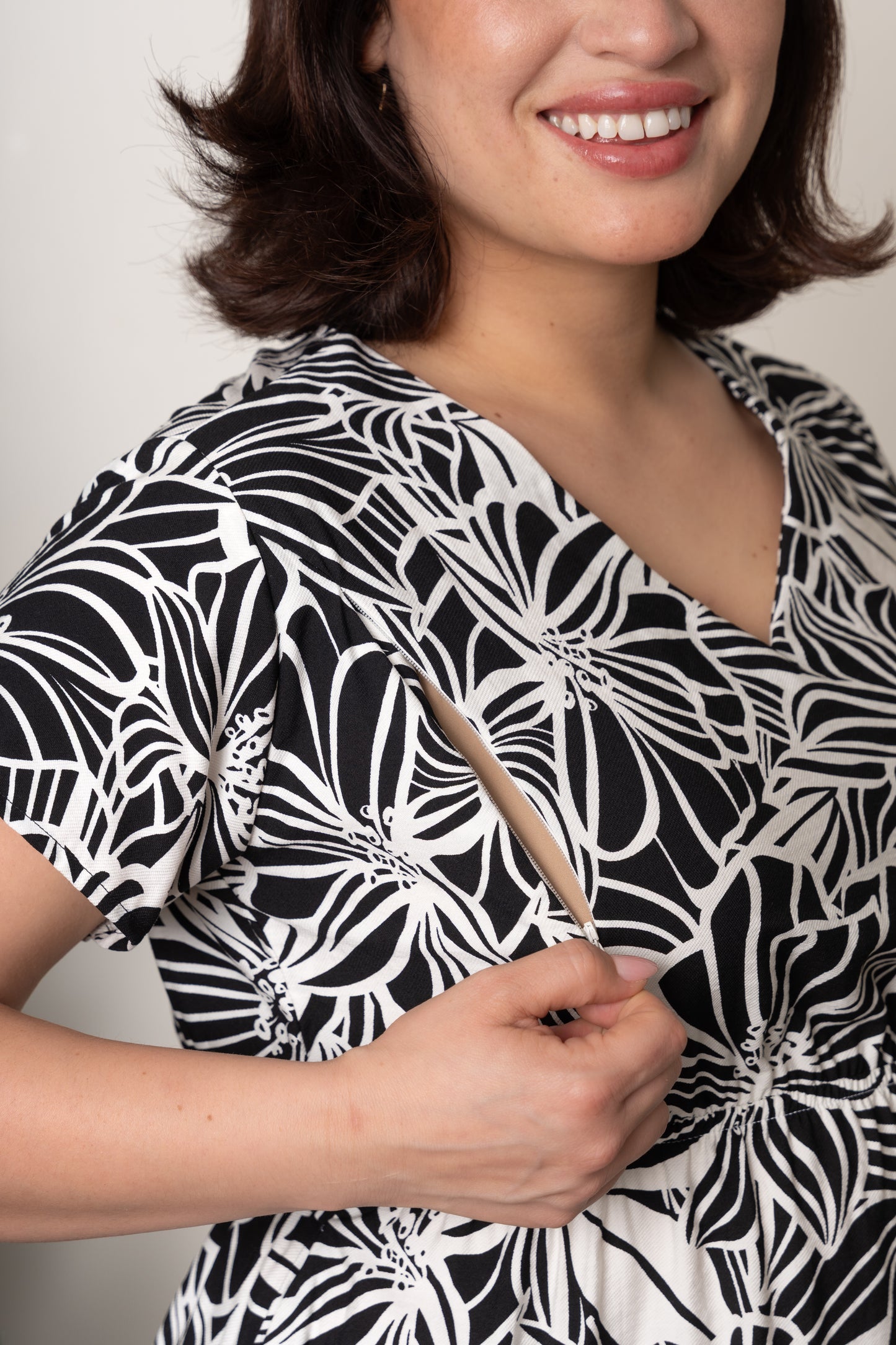 Vestido lactancia herbal