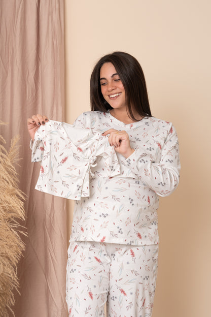 PIJAMA DE ALGODÓN + SET BB