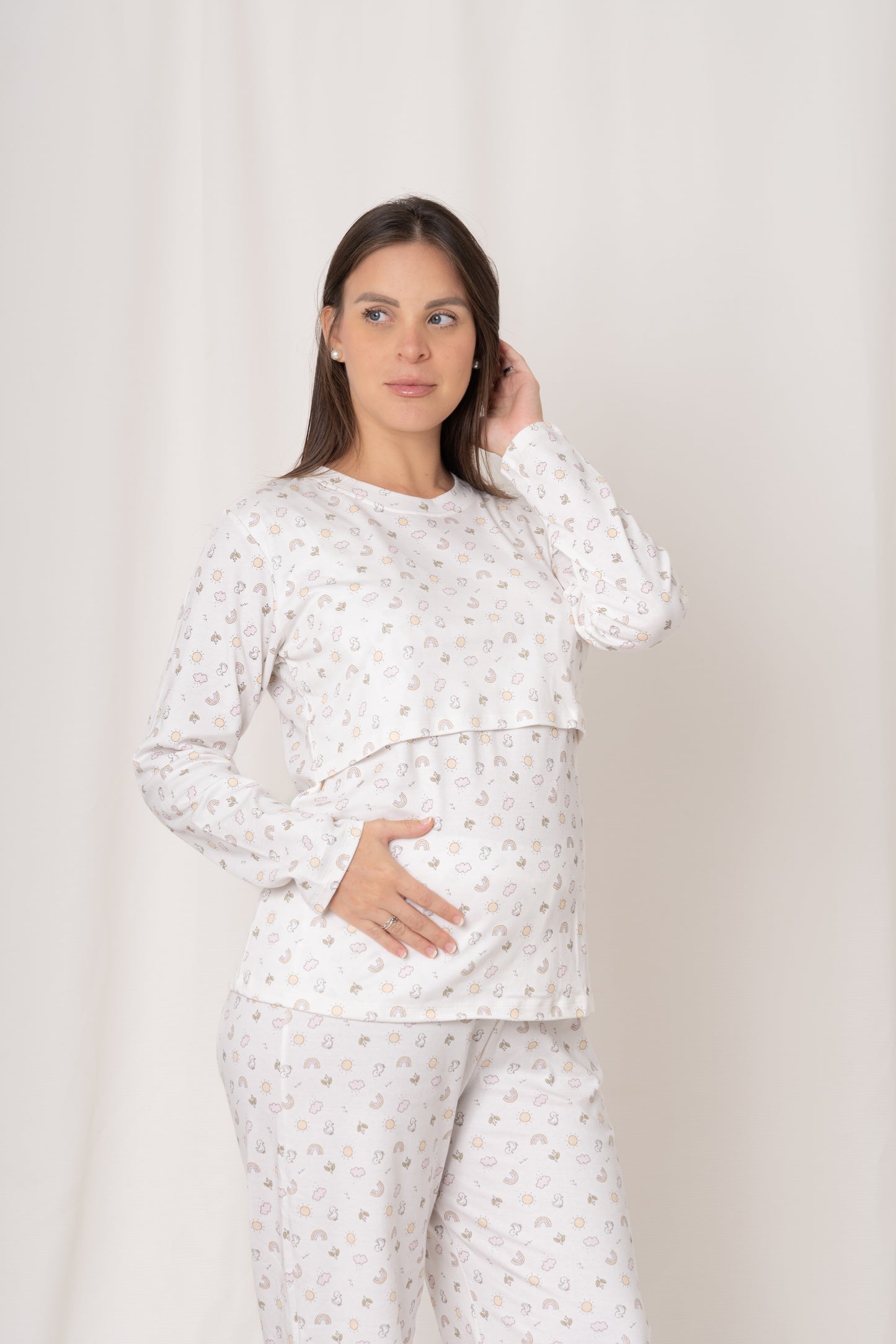 PIJAMA DE ALGODÓN + SET BB